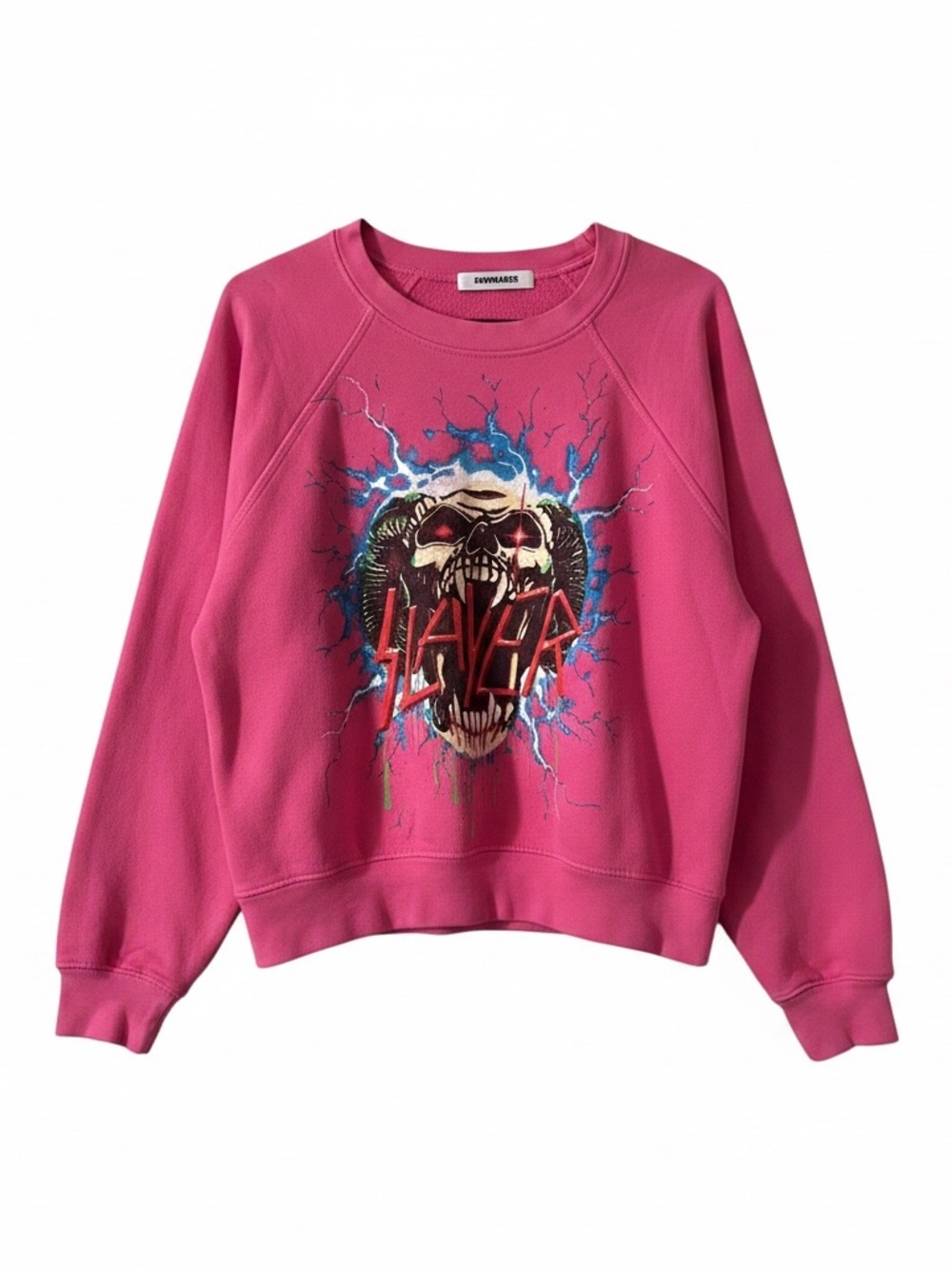 Daydreamer Hot Pink Slayer Crewneck Sweatshirt - Medium